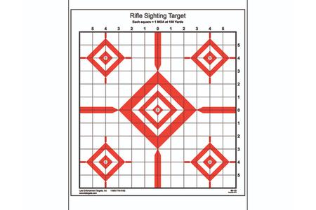 ACTION TGT RIFLE SIGHTING 100PK