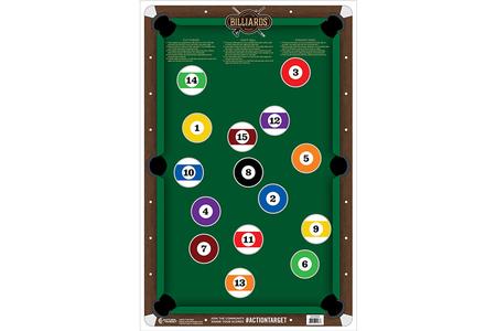 ACTION TGT BILLIARDS 100PK