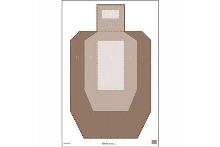 ACTION TGT IPSC/USPSA BRN 100PK