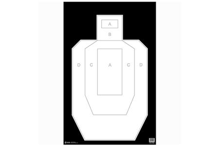 ACTION TGT IPSC PBKB PAPER 100PK