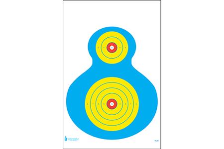 ACTION TGT COLORFUL SILHO TGT 100PK