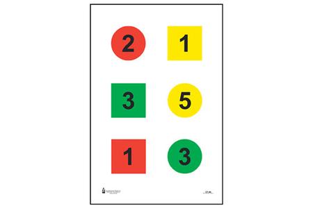 ACTION TGT DT 4 COMMAND TRNG 100PK