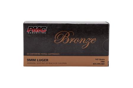 PMC 9mm 147gr FMJ Bronze 50/Box
