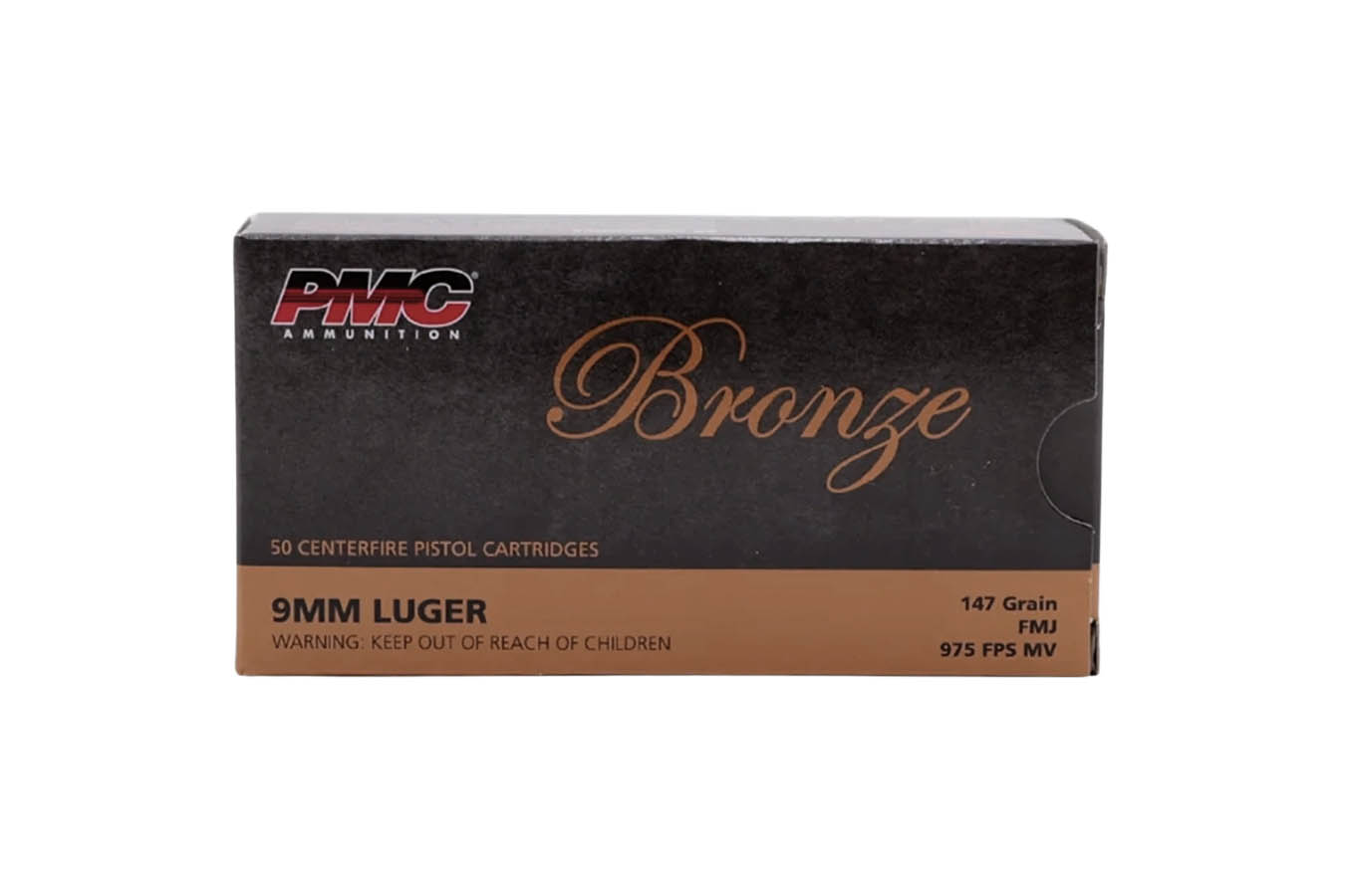 PMC 9MM 147GR FMJ 50RNDS PER BOX