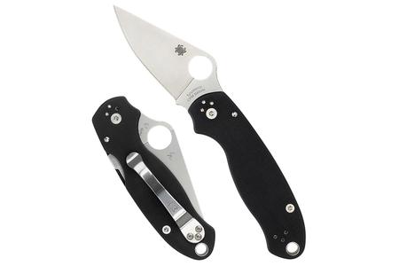 SPYDERCO PARA 3 G10 BLK PLAINEDGE