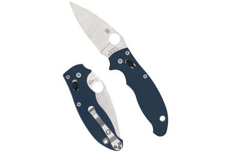 SPYDERCO MANIX2 G-10 3.37 BLUE