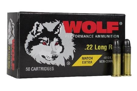 22LR 50CT MATCH TARGET RIMFIRE 40GR