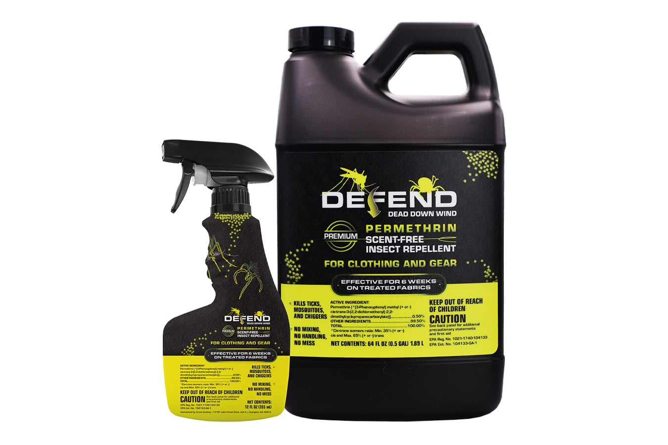 DEFEND DEFEND PERMETHRIN CLOTHING SPRAY 76OZ VALUE PACK 
