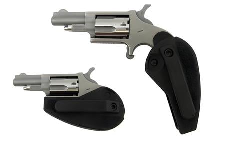 NORTH AMERICAN ARMS NAA 22LR 5 SHOT MINI REVOLVER HOLSTER GRIP 1.63 IN BBL