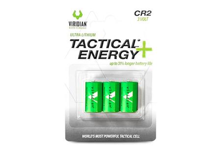 VIRIDIAN CR2 LITH BATTERY 3-PK