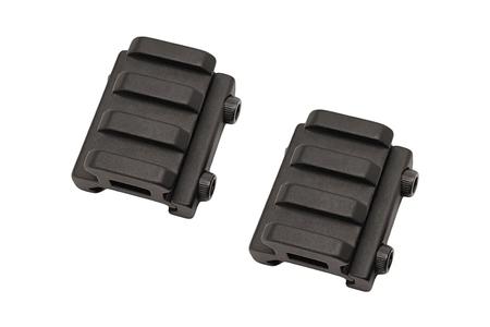 TRUGLO PICATINNY RISER MOUNT BLACK