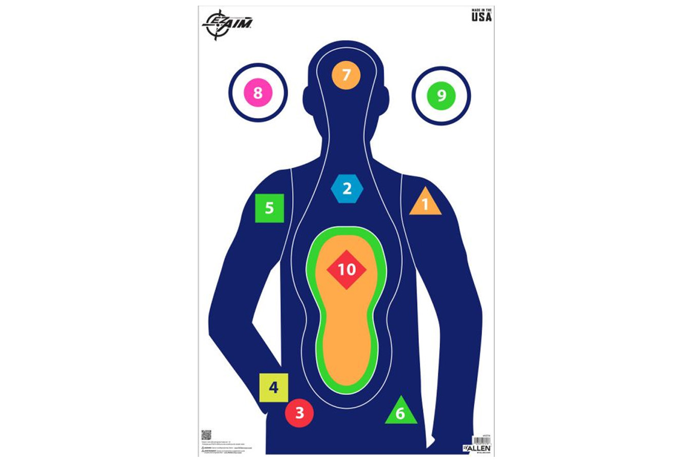 Allen EZ Aim Command Silhouette Target