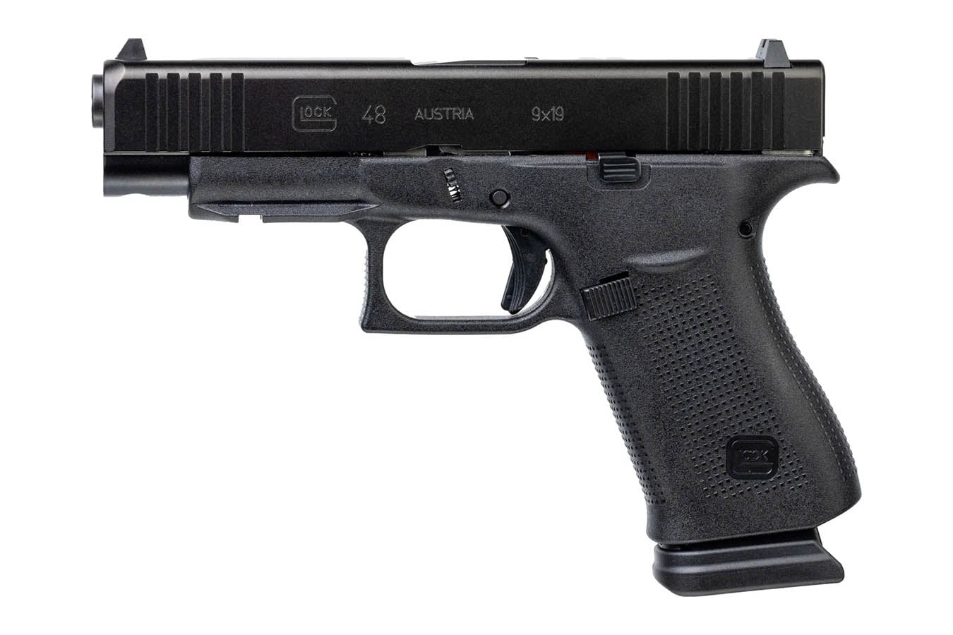 Glock 48 9mm 15+1 Compact Pistol with Front Rail
