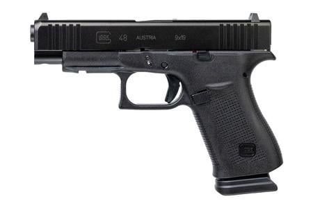 48 SLIM COMPACT 9MM LUGER 15+1 4.17` BLACK GMB BARREL, BLACK NDLC OPTIC READY