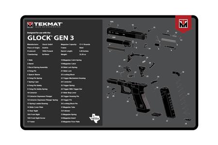 TEKMAT PISTOL MAT FOR GLOCK GEN3