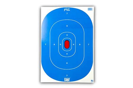 PRO-SHOT TARGET 12X18 SILH IN TP 8PK