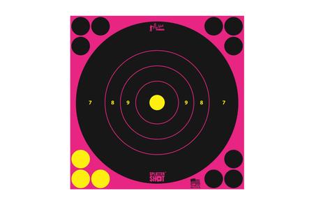 PRO-SHOT 8 PINK BULLSEYE 6PK