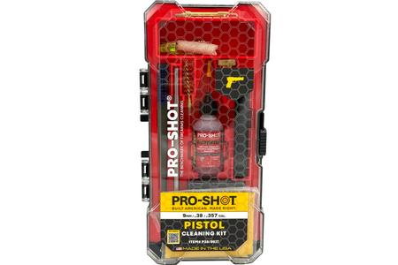 PRO-SHOT PSTL CLNG KIT 38/357/9MM BX