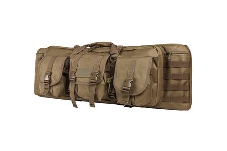 NCSTAR VISM DBL CARB CASE TAN 36