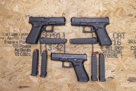 GLOCK G45 9MM NIGHTS SIGHT POLICE TRADE-IN (GOOD) CONDITION