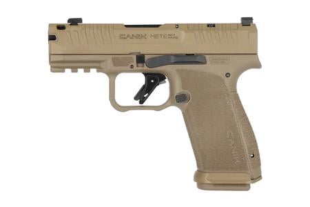 METE MC9 PRIME 9MM LUGER 17+1 3.64` BLACK COMPENSATED BARREL, FLAT DARK EARTH CE