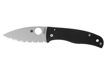 SPYDERCO BODACIOUS BLK/SLV S30V SRTD