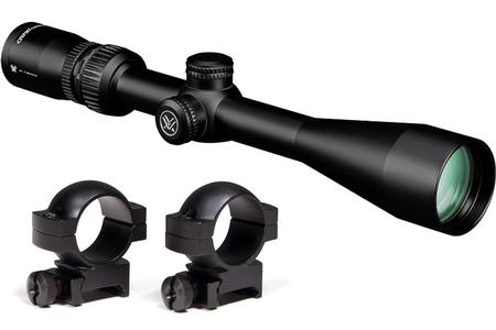 COPPERHEAD 4-12X44 RIFLESCOPE WITH RINGS