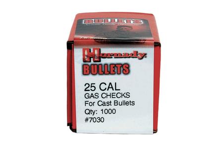 GAS CHECKS 25 CAL