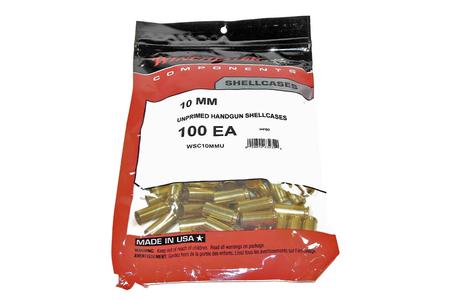 10MM AUTO UNPRIMED HANDGUN SHELLCASES