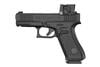GLOCK 19 GEN6 W/AIMPOINT 9MM LUGER 10+1 4.02` BLACK GMB BARREL, BLACK STEEL SERRATED W