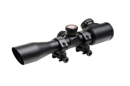 TRUGLO XTREME 4X32 MDOT IR RINGS BLK