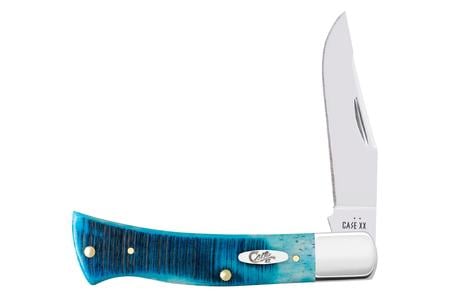 CASE AXE HANDLE CARRIBEAN BLUE BONE 