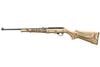 RUGER  10/22 22LR 18.5IN BLUED  BARREL 10RD NATURAL  LAMINATE ALTAMONT STOCK  BLACK GL
