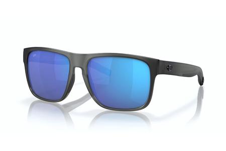 SPEARO XL MATTE SMOKE WITH CRYSTAL BLUE MIRROR LENSES