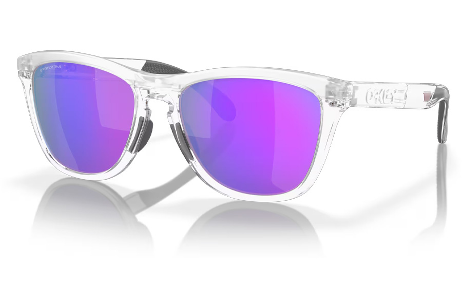 Oakley Frogskins Range Matte Clear with Prizm Violet Lenses