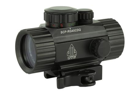 UTG 3.8 ITA RED/GRN CRCL SGHT W/MNT