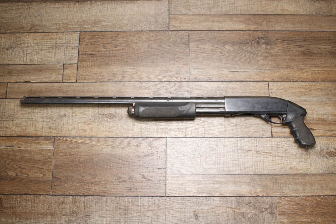 Remington 870 Wingmaster 12GA Police Trade-In Pistol Grip Shotgun