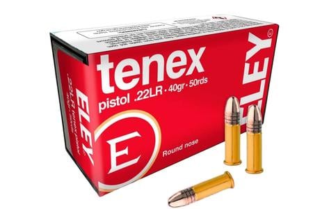 .22LR Tenex Pistol Round Nose