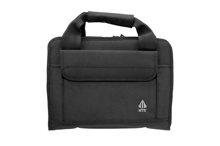 UTG DELUXE DOUBLE PISTOL CASE BLK