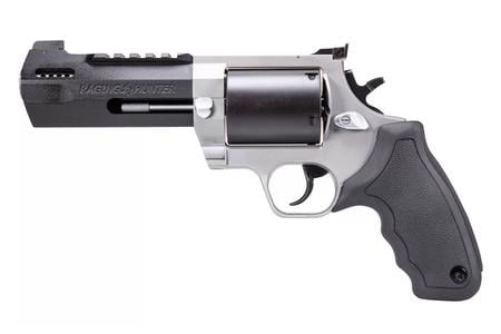RAGING HUNTER 500SW MAG 5 1/8` BARREL 5RNDS BLACK BARREL/CYLINDER STAINLESS FRAM