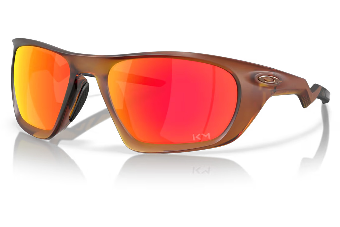 Oakley Lateralis Matte Dark Amber with Prizm Ruby Lenses