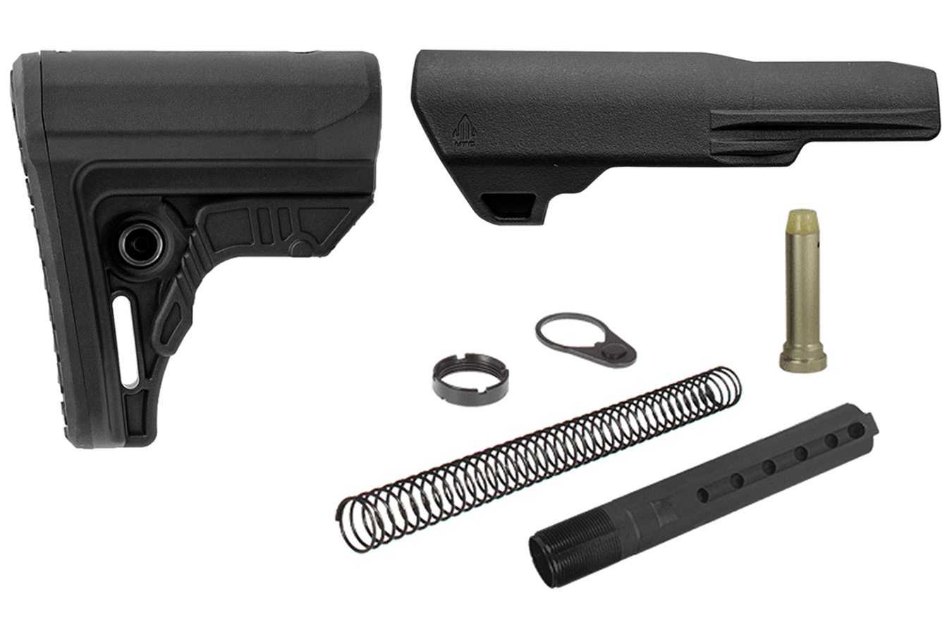 Leapers AR15 Ops Ready S4 Mil-spec Stock Kit, Black