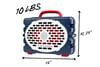 TURTLEBOX GEN3 ORIGINAL USA RED WHIT BLUE