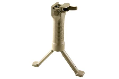 GRIP-POD MIL PLY/STL BIPOD CL V2 TAN