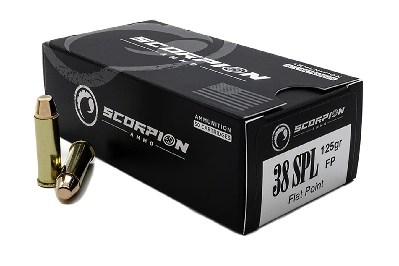 Scorpion 38 Special 125 gr Flat Point Target 50/Box