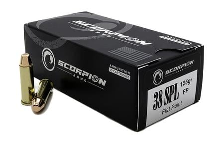 SCORPION 38 SPECIAL 125GR FP 50/BOX