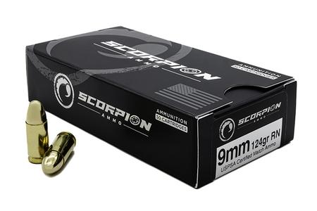 COMPETITION 9MM 124GR RN 50/BOX  (USPSA MATCH CERTIFIED)