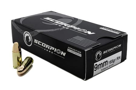 SCORPION 9MM 165GR RN SUBSONIC 50/ BOX