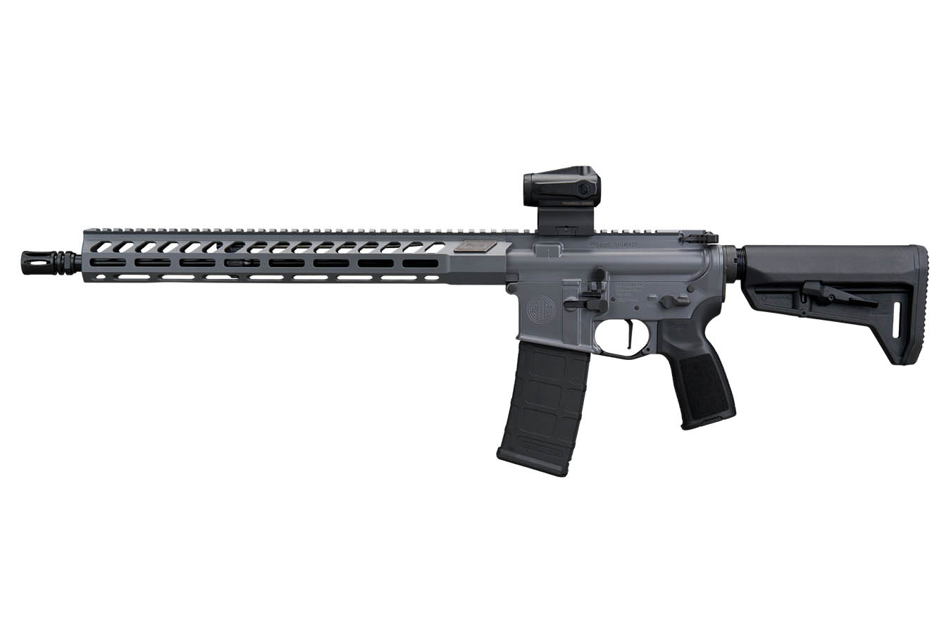 Sig Sauer M400-FORGE 5.56 NATO Semi-Auto Rifle with ROMEO-MSR Gen II Red Dot Sight