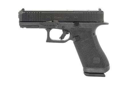 GLOCK G45 GEN6 CROSSOVER FRAME 9MM LUGER 17+1 4.02` BLACK GMB BARREL, BLACK NDLC STEEL